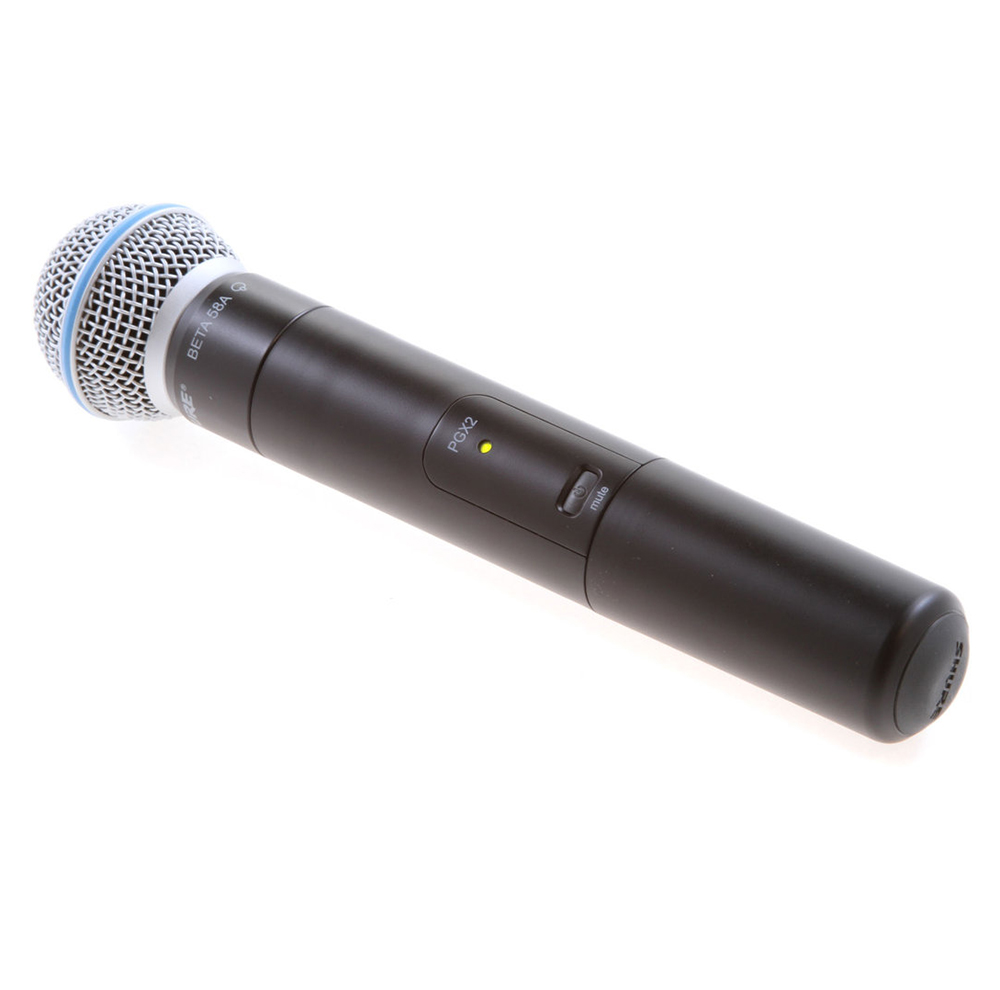 картинка Shure PGX24/Beta58 R1 магазин Multimusic являющийся официальным дистрибьютором в России картинка Shure PGX24/Beta58 R1 от магазина Multimusic