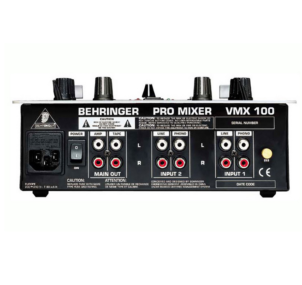 картинка Behringer VMX 100 Pro Mixer магазин Multimusic являющийся официальным дистрибьютором в России картинка Behringer VMX 100 Pro Mixer от магазина Multimusic