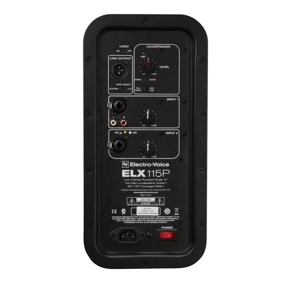 картинка Electro-Voice ELX-115P магазин Multimusic являющийся официальным дистрибьютором в России картинка Electro-Voice ELX-115P от магазина Multimusic