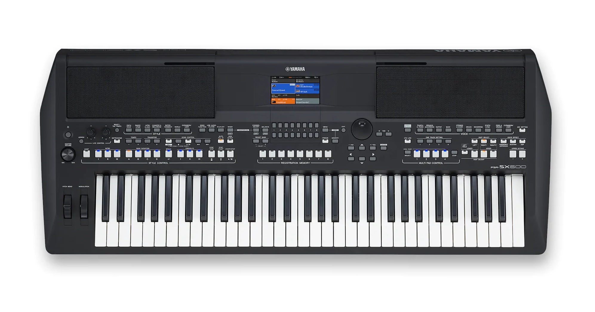 картинка YAMAHA PSR-SX600 от магазина Multimusic