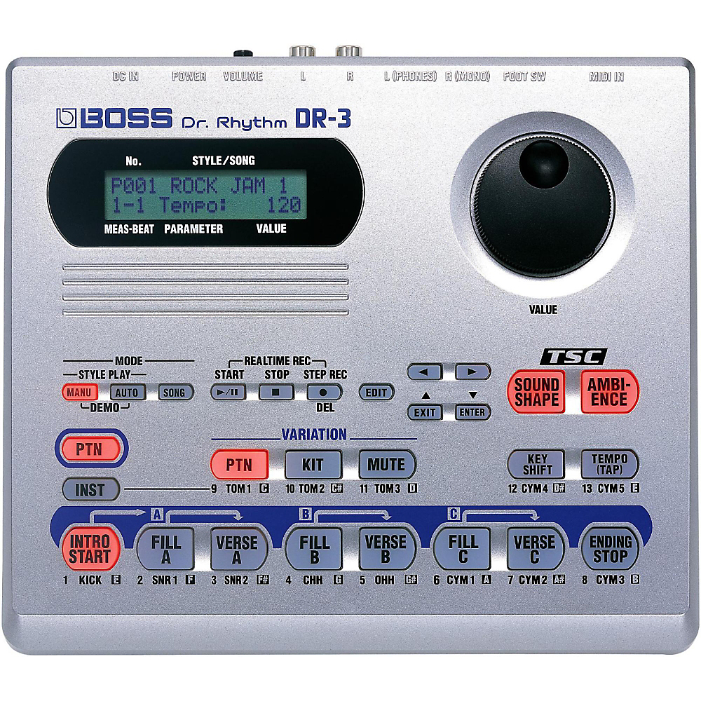 картинка Boss DR-3 Dr.Rhythm от магазина Multimusic