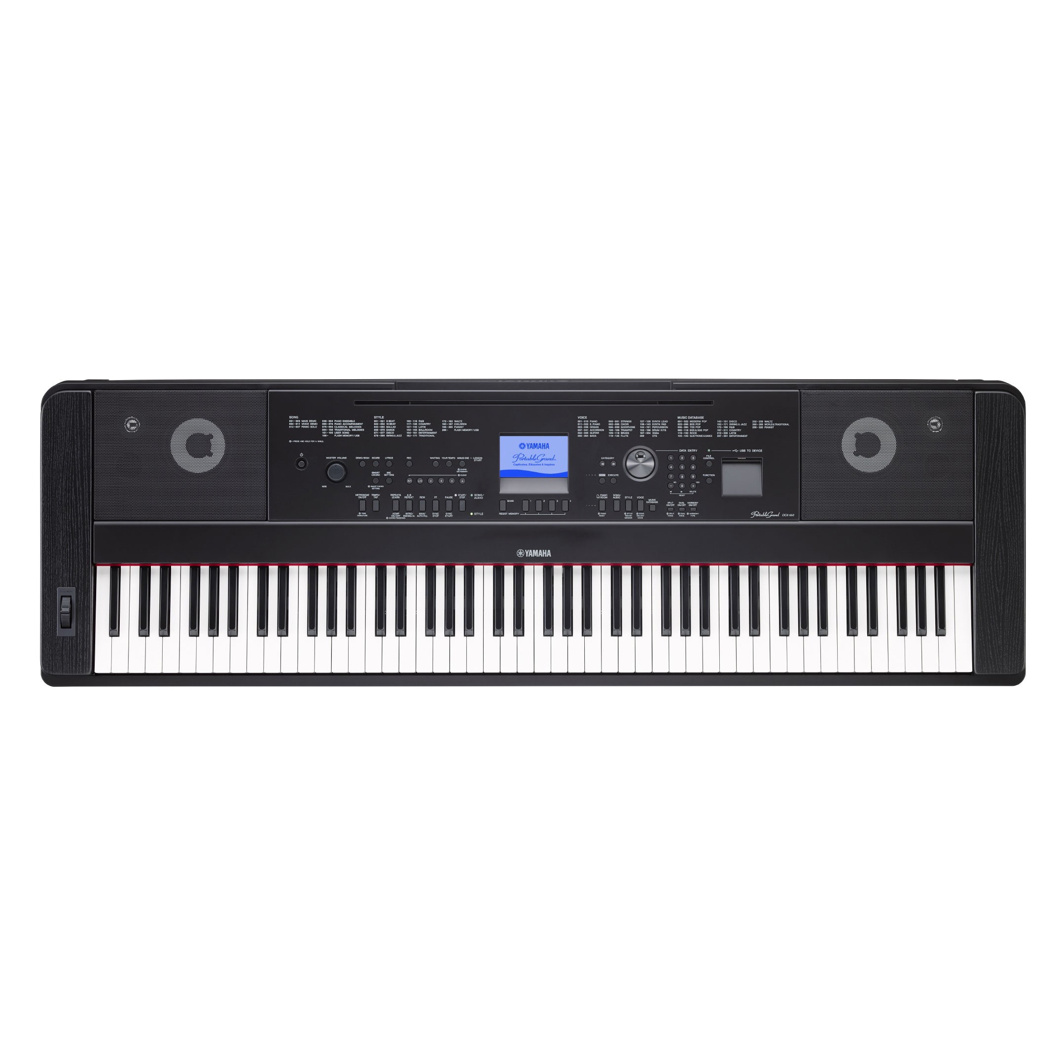 картинка Yamaha DGX-660B магазин Multimusic являющийся официальным дистрибьютором в России картинка Yamaha DGX-660B от магазина Multimusic