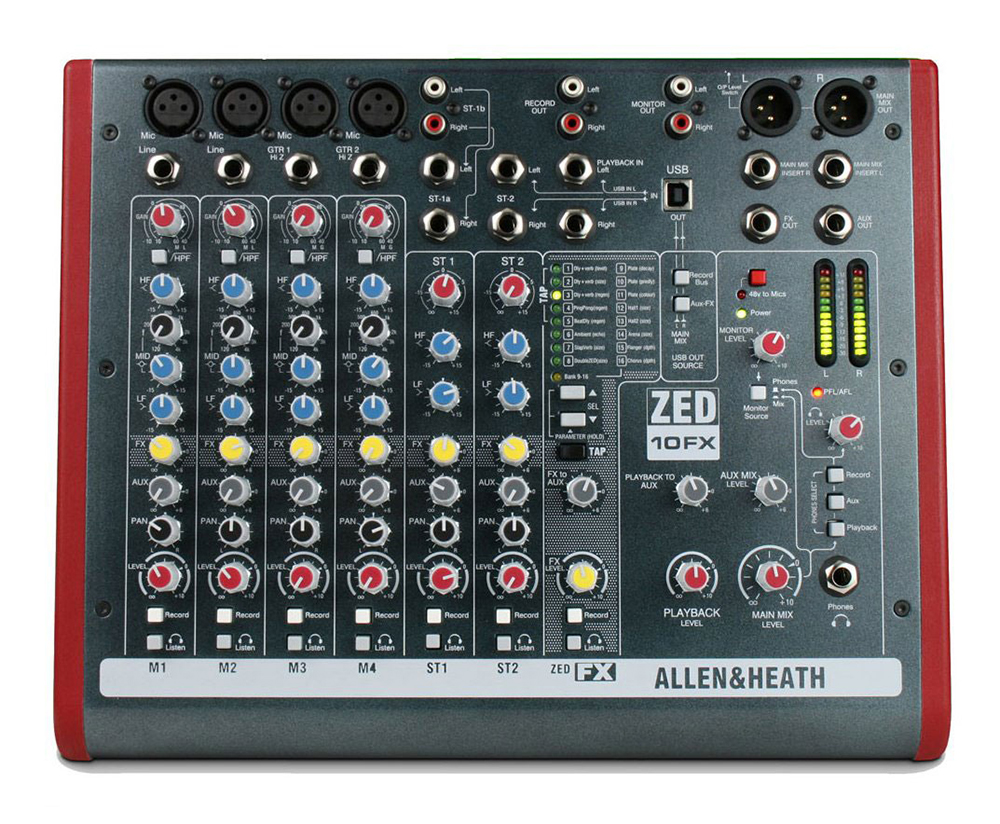 картинка Allen&Heath ZED10 FX от магазина Multimusic