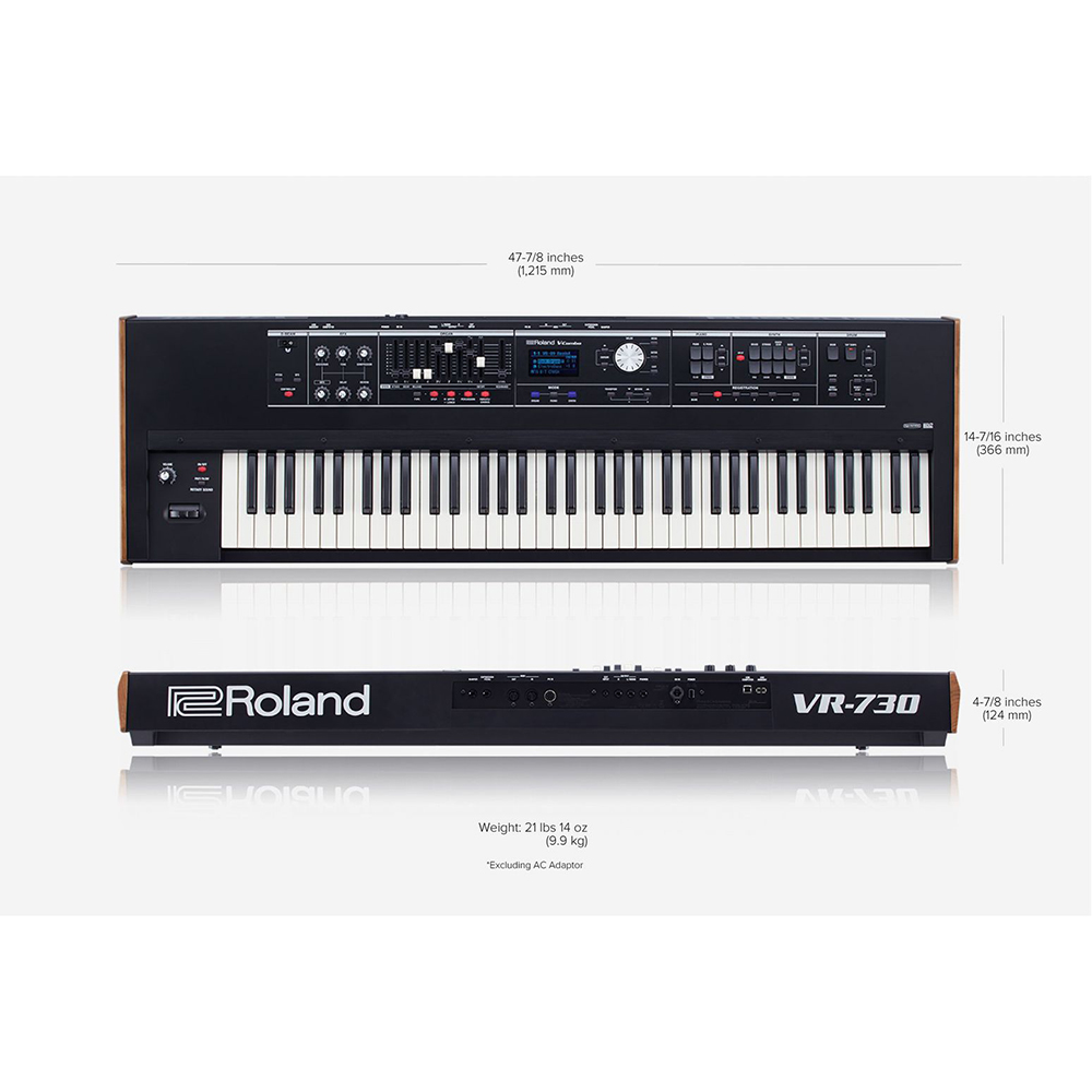 картинка Roland VR-730 магазин Multimusic являющийся официальным дистрибьютором в России картинка Roland VR-730 от магазина Multimusic