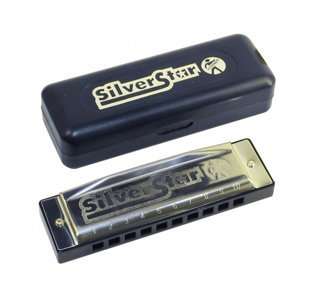 картинка Hohner M50408 Silver Star G-major магазин Multimusic являющийся официальным дистрибьютором в России картинка Hohner M50408 Silver Star G-major от магазина Multimusic