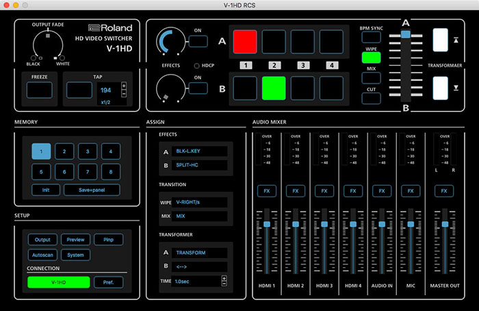картинка Roland V-1HD от магазина Multimusic