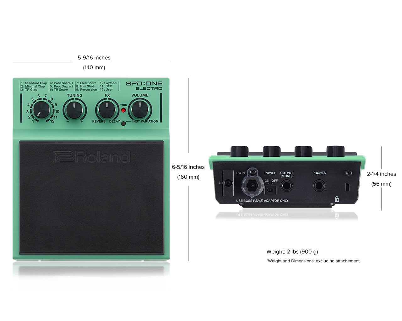 картинка Roland SPD-1E One Electro магазин Multimusic являющийся официальным дистрибьютором в России картинка Roland SPD-1E One Electro от магазина Multimusic